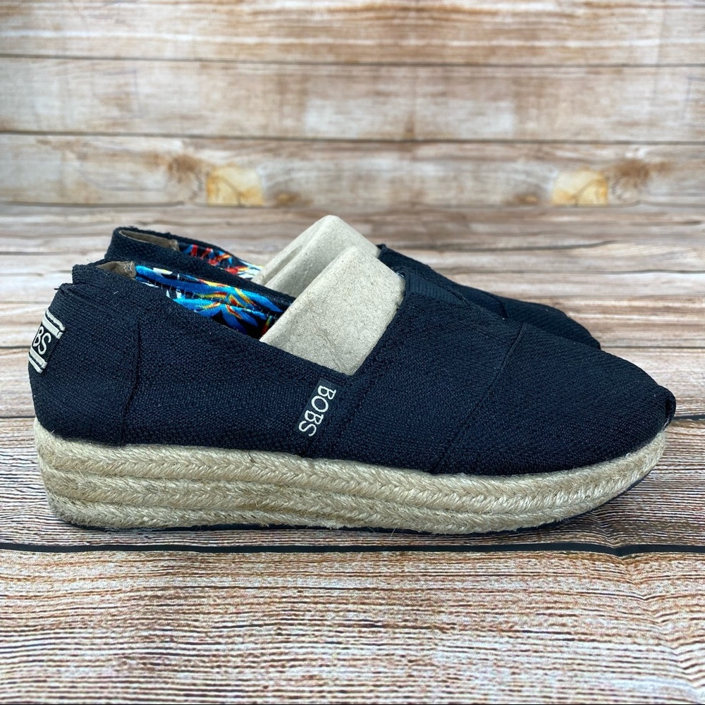 Skechers Bob Espadrilles Shoes Women Size 6 Slip On Shoes 34101 - NEW